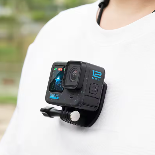 Крепление магнитное для экшн-камеры GoPro Insta360 DJI на шею под одежду (2614040027) | Зображення 4
