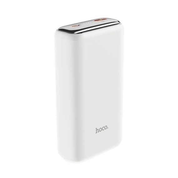 Зовнішній акумулятор HOCO Q1A Kraft fully compatible power bank(20000mAh) White | Зображення 2