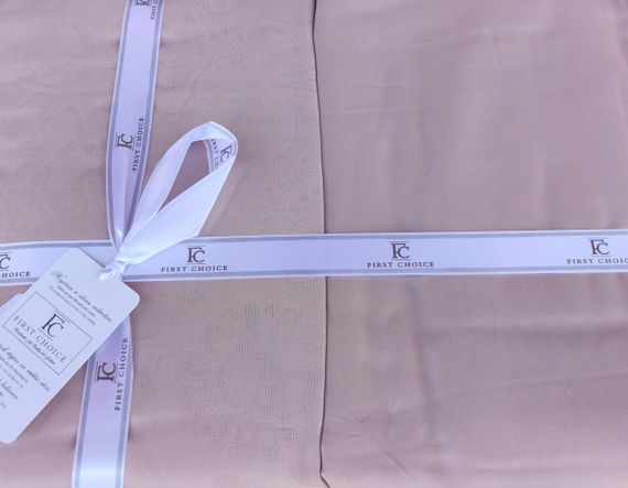 Постільна білизна Jacquard Satin 200х220 Herra Powder | Зображення 2