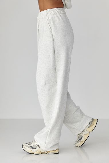 Жіночі теплі спортивні штани - світло-сірий цвет, XL (є розміри) | Зображення 4
