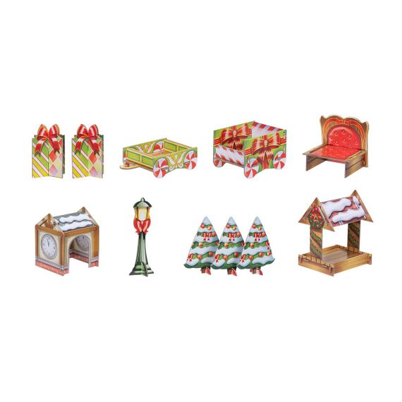 Игровой набор Holiday calendar 16фигурок и 8 акссесуаров Пакемон | Зображення 5