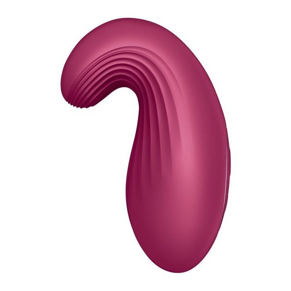 Вібратор Satisfyer Dipping Delight Berry, 2 мотори, гнучкий кінчик | Зображення 3