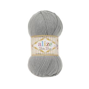 Пряжа Alize Baby Best No 344 (Алізе Бебі Бест) – 10% Бамбук, 90% Антипілінг Акрил, 100г/240м