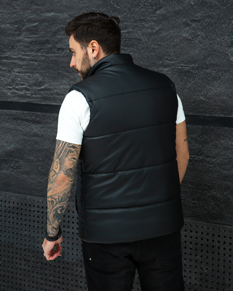 Жилетка дутая чёрный S L | Зображення 6