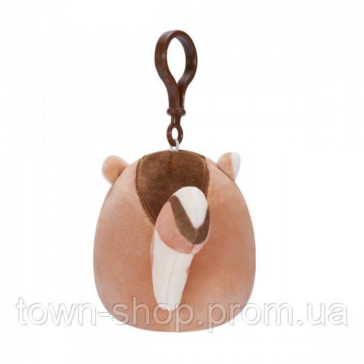 Мягкая игрушка на клипсе Squishmallows – Бурундук Мелзи (9 cm) | Зображення 3