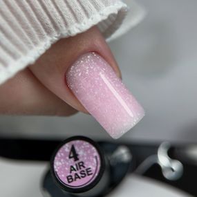 База з шимером Crooz Air Base №04 (делікатний насичено-рожевий) 8мл