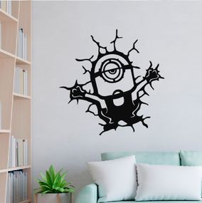 Панно декоративне картина на стіну Міньон пасіпака у стіні 300x300 acr-p000041