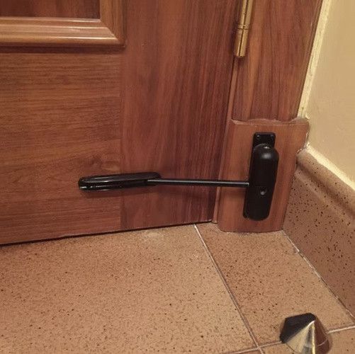 Доводчик дверей MALATEC з важелем, чорний, до 60 кг | Зображення 6