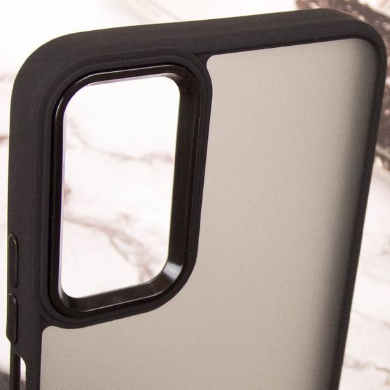 Чохол TPU+PC Lyon Frosted для Motorola Edge 50 Fusion / G85 Black | Зображення 4