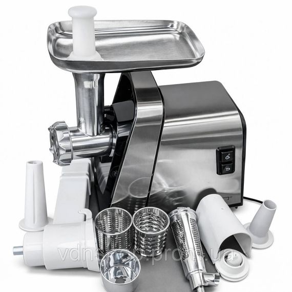 Мясорубка электрическая Rainberg RB-2271 3800 Вт с насадкой для томатов и шинковкой ZV-37