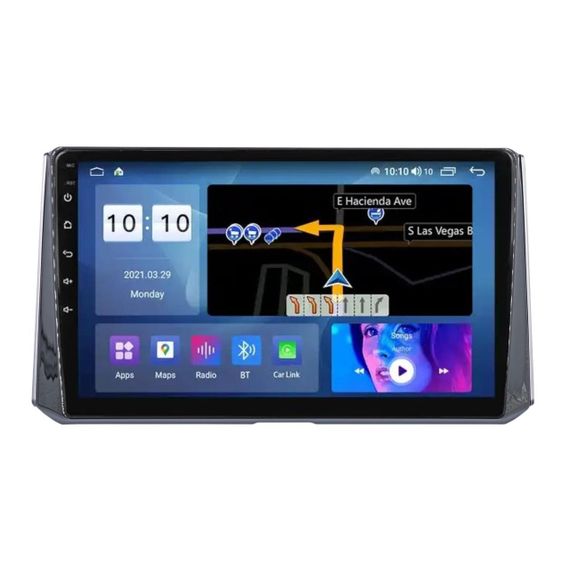 Штатна магнітола серії Mekede M700S під Toyota Corolla 12 2018-2020 (F1) 10 дюймів