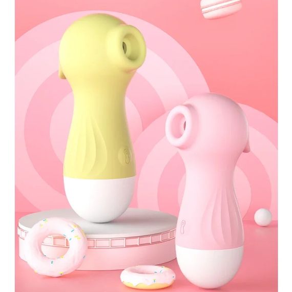 Вакуумный стимулятор "Sexy Seahorse", 10 режимов, цвет розовый sexstyle | Зображення 1