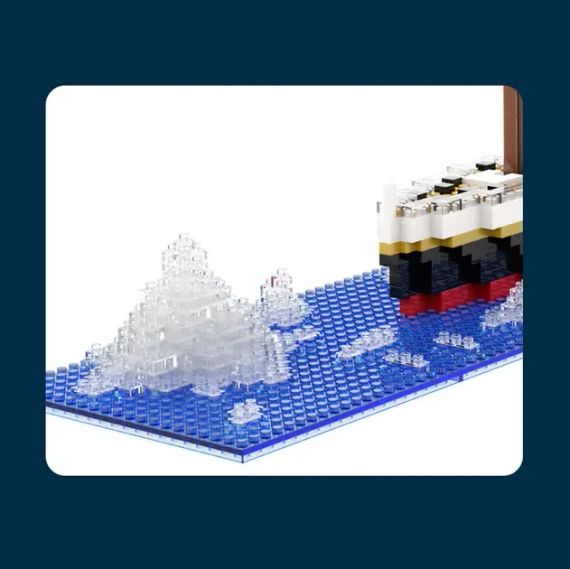 Конструктор корабель Titanic (1878 деталей) | Зображення 4
