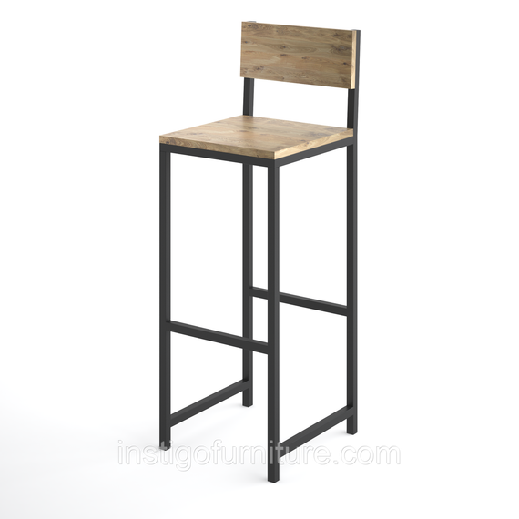 Каркас для барного стільця з металу 340×340mm, H=1000mm | Зображення 1