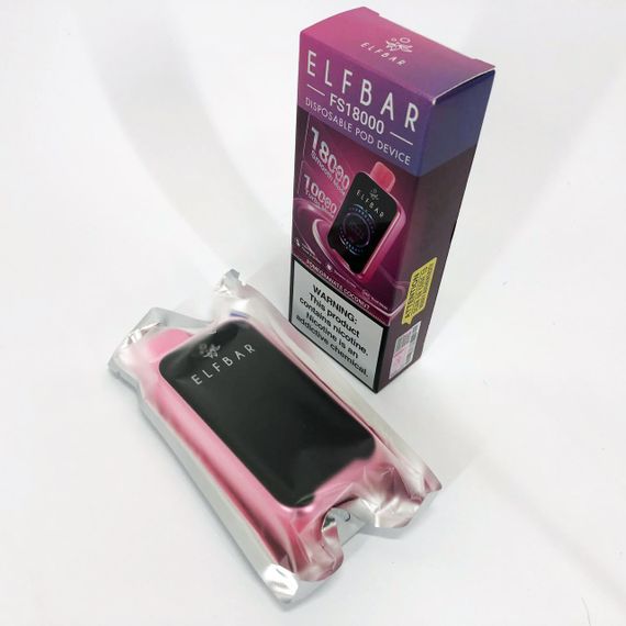 ELF BAR FS18000 смак Гранат Кокос (Pomegranate Coconut) (ws23614) | Зображення 2