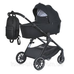 Коляска детская универсальная 2 в 1 GENESIS ME 1126 Jet Black