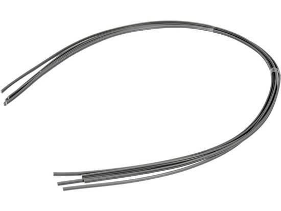 Стержні з ПВХ для зварювання/пайки пластику YATO Польша : 2.5 x 5 мм, L= 1 м, при t= 400°C, 5 шт YT-82306