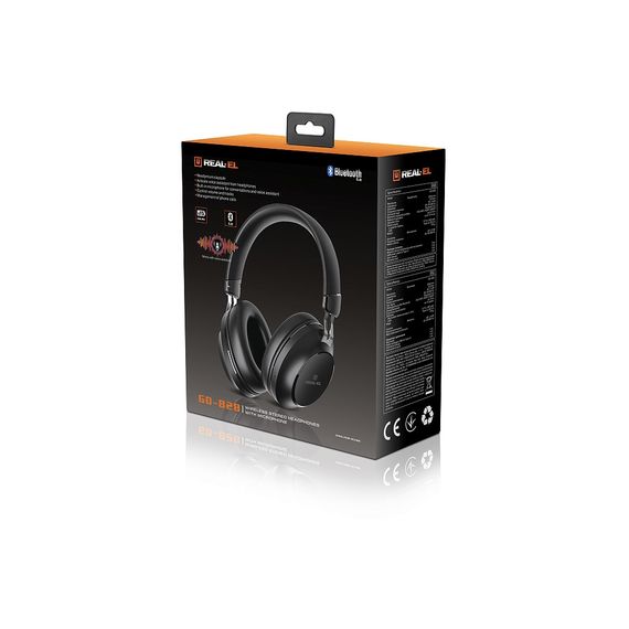 Навушники REAL-EL GD-828 Black | Зображення 9
