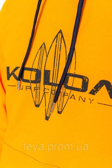 Худі чоловіче з принтом колір жовтогарячий розмір M FA_006541 | Зображення 4