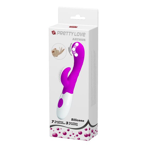 Вибратор - Pretty Love Arthur Vibrator Purple Sex Aura | Зображення 1