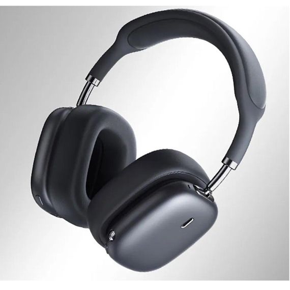 Беспроводные наушники Baseus Bowie H2 NOISE-CANCELLING WIRELESS HEADPHONE Grey (NGTW260013) | Зображення 3