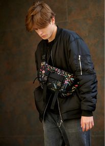 Чоловіча сумка бананка Sambag Dynamicdart 38 × 21 × 7 см (80411707m)