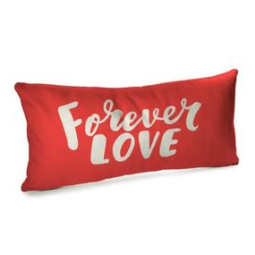 Подушка для дивану оксамитова Forever love 50x24 см (52BP_18L007)