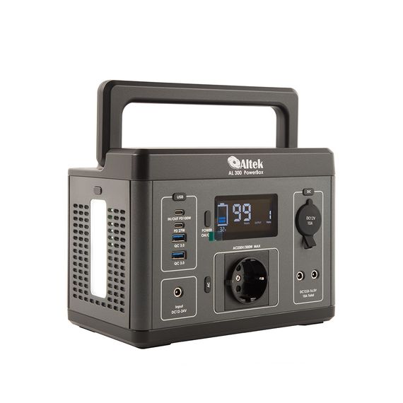 Портативна зарядна станція ALTEK PowerBox AL 300 (296 Вт·г) | Зображення 1