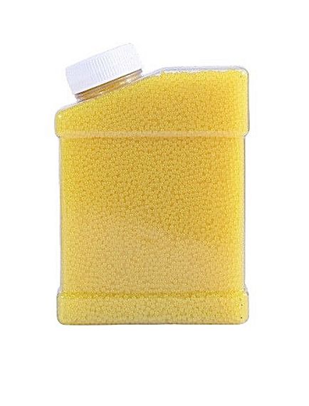 Гидрогелевые Шарики Орбизы 50000 Штук для Гель Бластеров Растущие в Воде 7-8 мм в Канистре Желтые