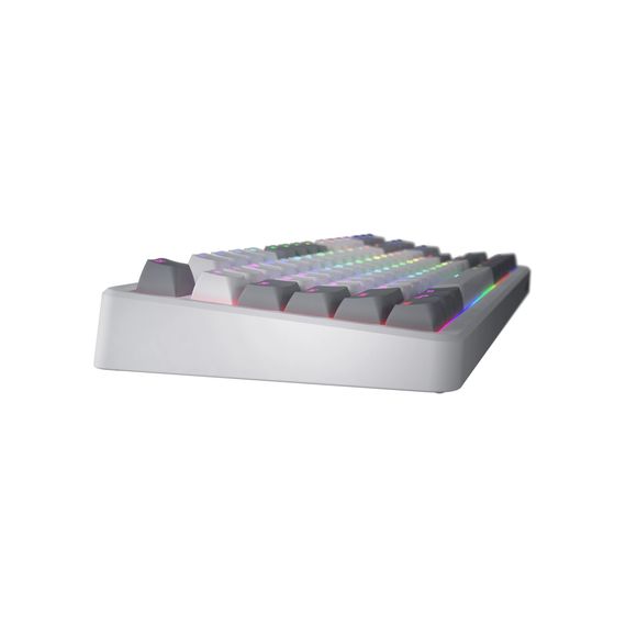 Клавіатура Hator Rockfall 3 Mecha TKL QMK/VIA Orange Wireless White (HTK851UA) | Зображення 4