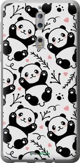 Чохол на Nokia 8 Панди "4318u-1115-2448"