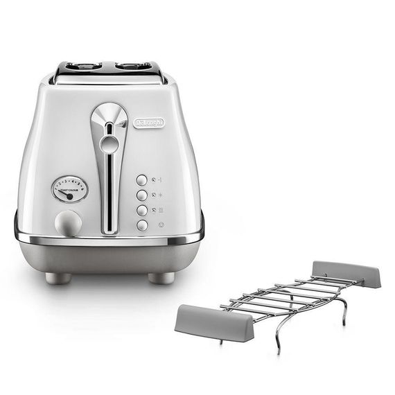 Тостер Delonghi IСona Сapitals СTOС-2103-W білий | Зображення 1
