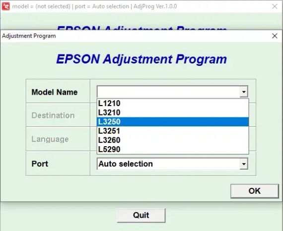 Сброс памперса в Epson L5190, требуется техническое обслуживание Epson L5190