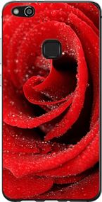 Чехол на Huawei P10 Lite Красная роза "529u-896-17620"