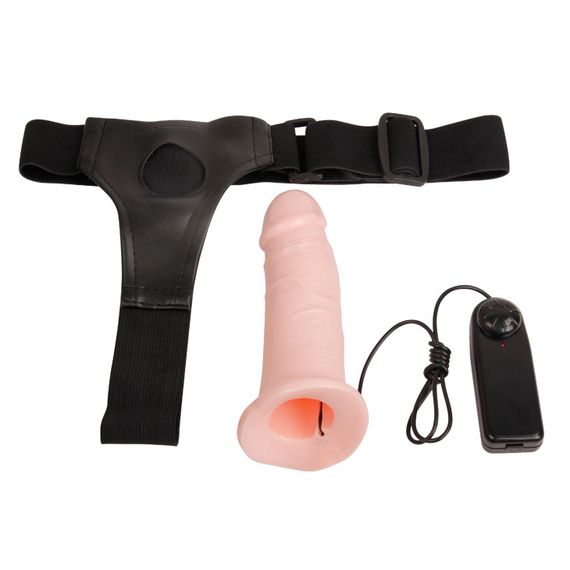 Страпон - Men's Pants Replacement Vibrating Strap On, 16,5 см Sex Aura | Зображення 4