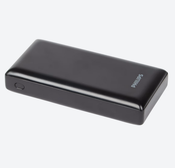 Повербанк Phillips 20000mAh, чорний | Зображення 1