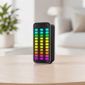 Колонка Bluetooth GTS-1872 Sea V / Акустика с Bluetooth / Музыкальная колонка с RGB подсветкой