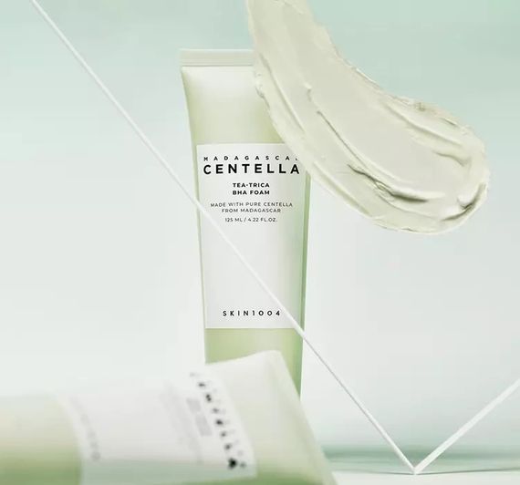 Пінка для вмивання обличчя SKIN 1004 Tea-Trica BHA Foam (125 ml) | Зображення 1