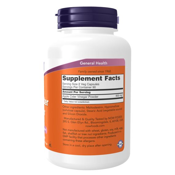 Apple Cider Vinegar 450 mg - 180 vcaps | Зображення 1