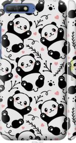 Чохол на Huawei Y6 2018 Панди "4318m-1637-2448"