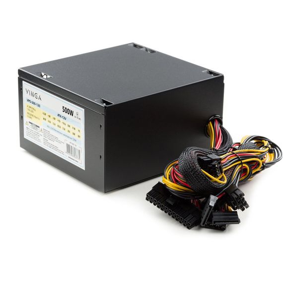 Блок живлення Vinga 500W ОЕМ (VPS-500-120) | Зображення 1