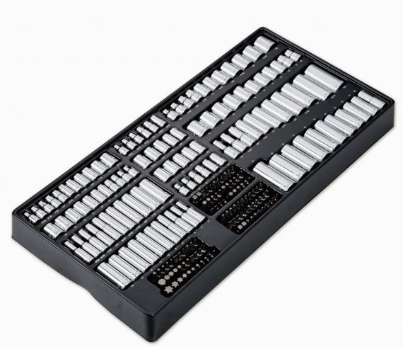 Набір головок, біт, шестигранних та накидних ключів DeWalt 1/4 3/8 1/2 341 предмет (DWMT45341-1) | Зображення 5