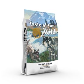Корм Taste of the Wild Pacific Stream Canine Puppy Formula сухий з копченим лососем для цуценят всіх порід 12.2 кг