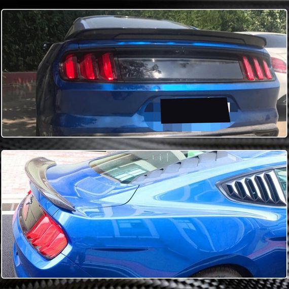 Спойлер V6 (Карбон) для Ford Mustang 2015-2023 гг | Зображення 3