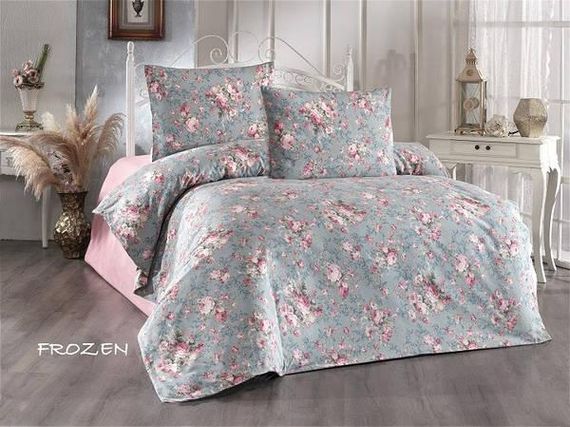 Постільна білизна Belizza Frozen Фланель Бавовна Сімейний розмір
