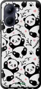 Чохол на Realme C33 Панди "4318b-2870-2448"