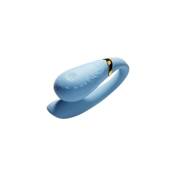 Смартвібратор для пар Zalo — Fanfan Royal Blue Sex Aura | Зображення 1