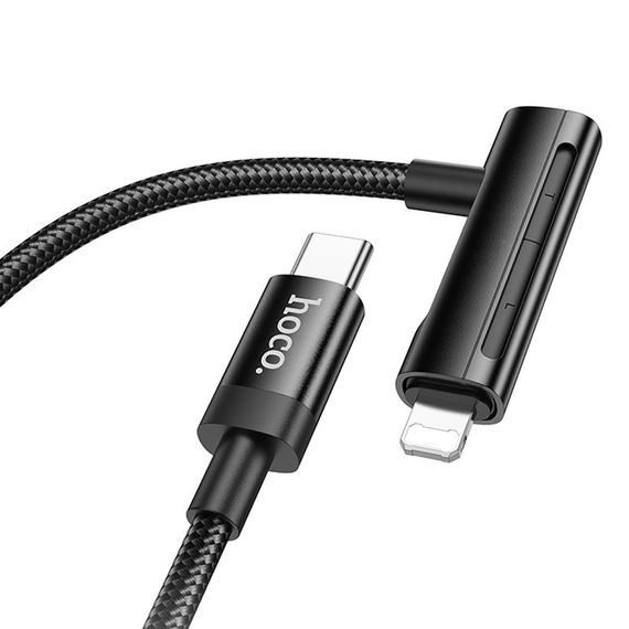 Дата кабель Hoco U135 Incredible 2in1 Type-C to Lightning/Type-C (1m) | Зображення 2