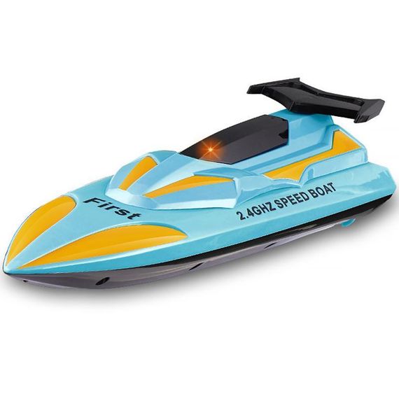 Катер на радиоуправлении SHT 658-36 2.4G Blue — скоростной и маневренный!