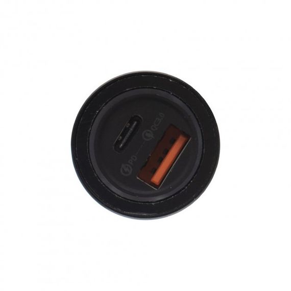 Автомобільний зарядний пристрій XPRO RCC107 36w PD+QC 1USB/1Type-C сірий (23349-01) | Зображення 3